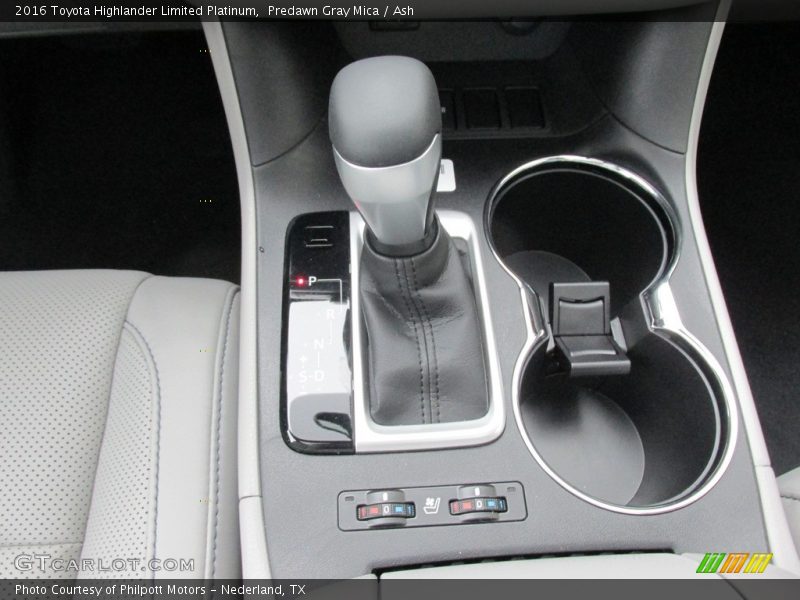 Predawn Gray Mica / Ash 2016 Toyota Highlander Limited Platinum