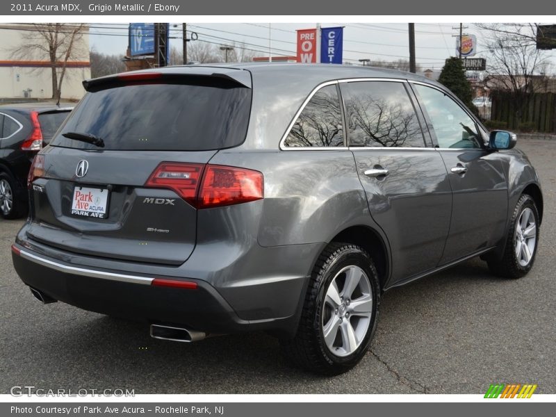 Grigio Metallic / Ebony 2011 Acura MDX