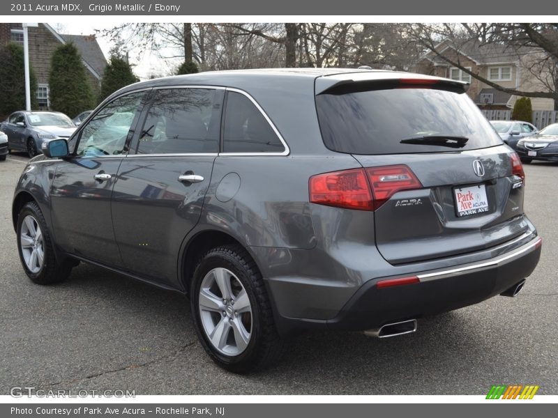 Grigio Metallic / Ebony 2011 Acura MDX
