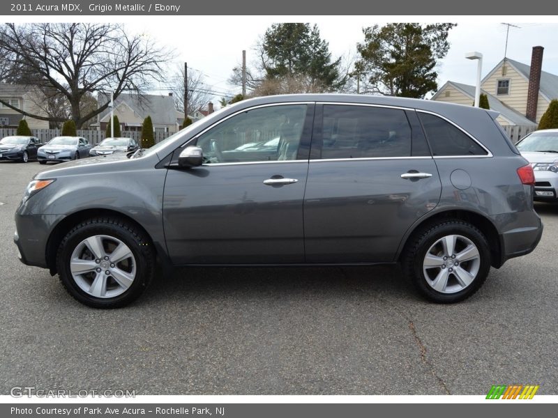 Grigio Metallic / Ebony 2011 Acura MDX