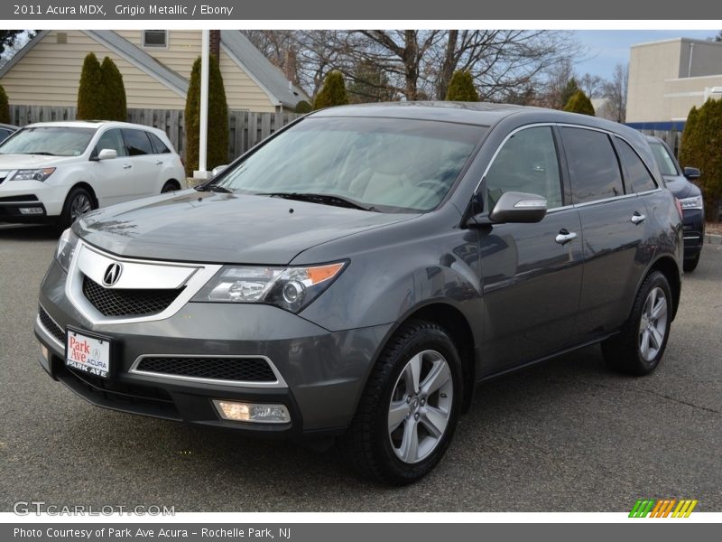 Grigio Metallic / Ebony 2011 Acura MDX