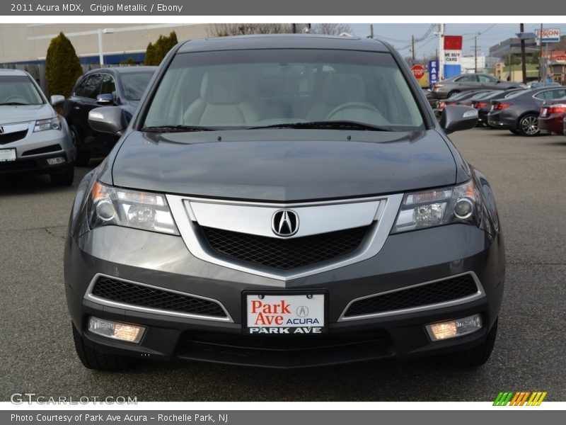 Grigio Metallic / Ebony 2011 Acura MDX