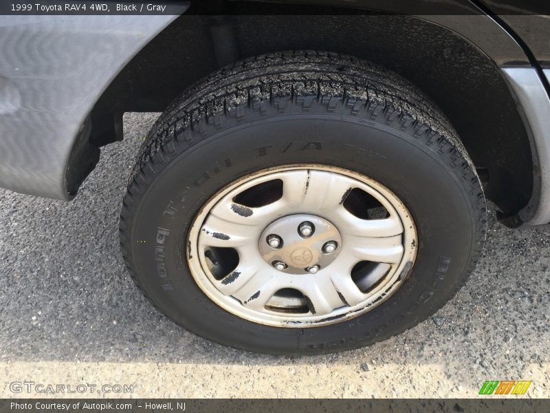 Black / Gray 1999 Toyota RAV4 4WD