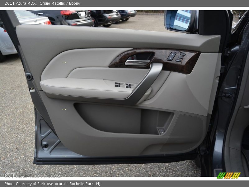 Grigio Metallic / Ebony 2011 Acura MDX