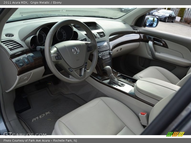 Grigio Metallic / Ebony 2011 Acura MDX