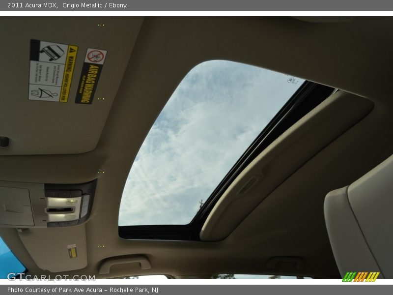 Grigio Metallic / Ebony 2011 Acura MDX