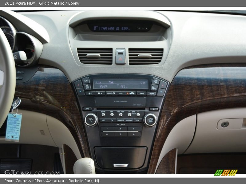 Grigio Metallic / Ebony 2011 Acura MDX