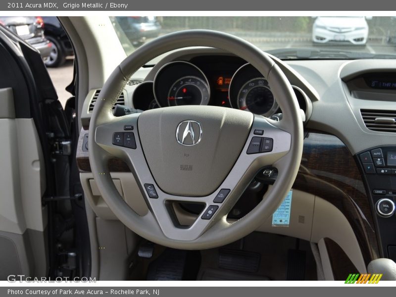 Grigio Metallic / Ebony 2011 Acura MDX