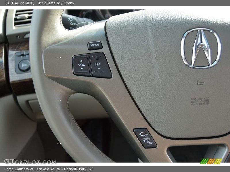 Grigio Metallic / Ebony 2011 Acura MDX