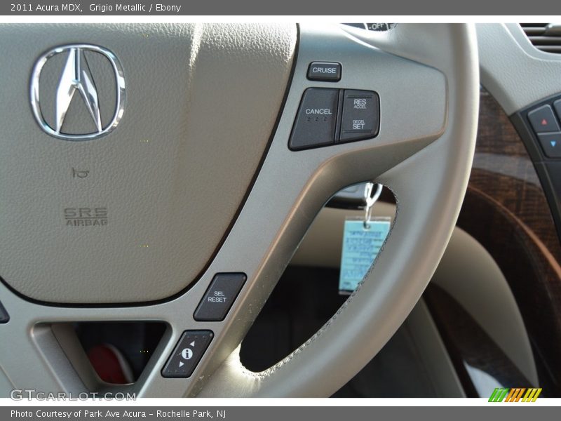 Grigio Metallic / Ebony 2011 Acura MDX