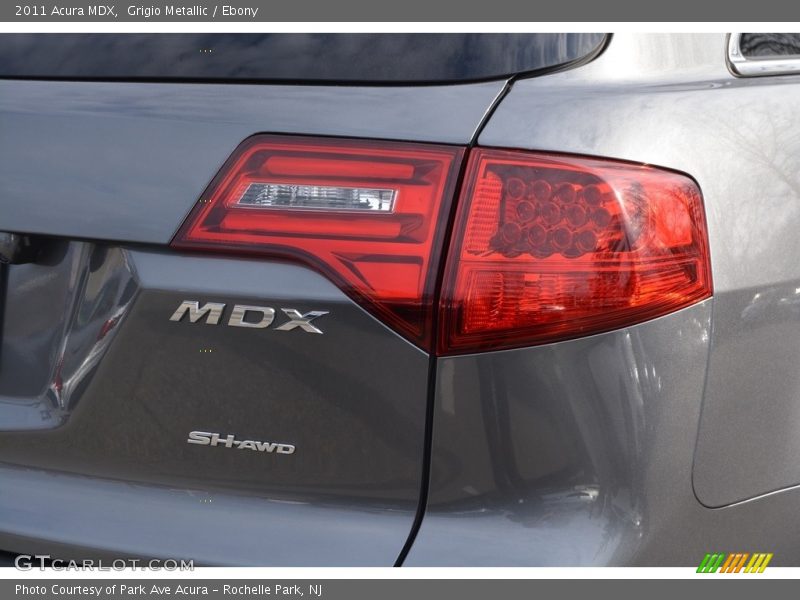 Grigio Metallic / Ebony 2011 Acura MDX