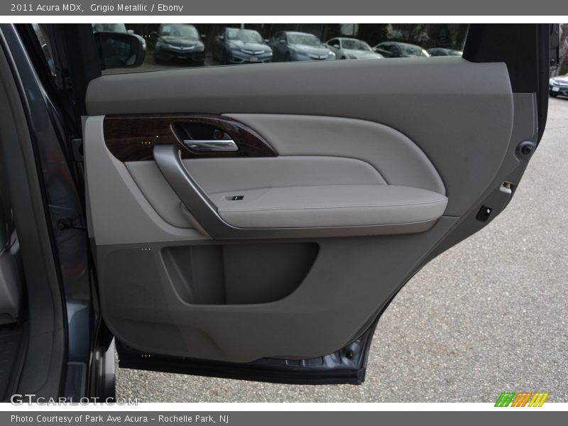 Grigio Metallic / Ebony 2011 Acura MDX