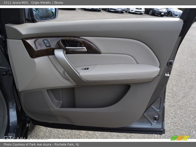 Grigio Metallic / Ebony 2011 Acura MDX