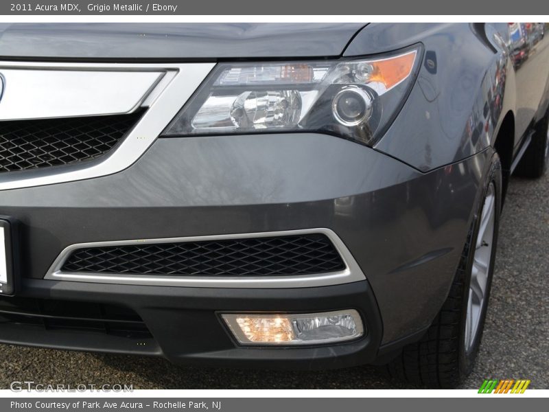 Grigio Metallic / Ebony 2011 Acura MDX