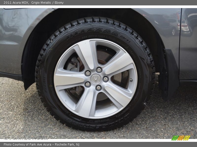 Grigio Metallic / Ebony 2011 Acura MDX