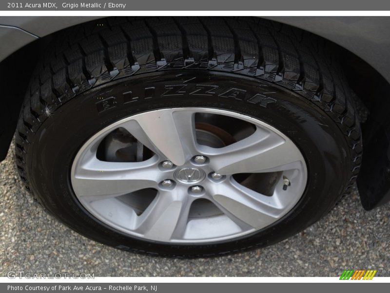 Grigio Metallic / Ebony 2011 Acura MDX