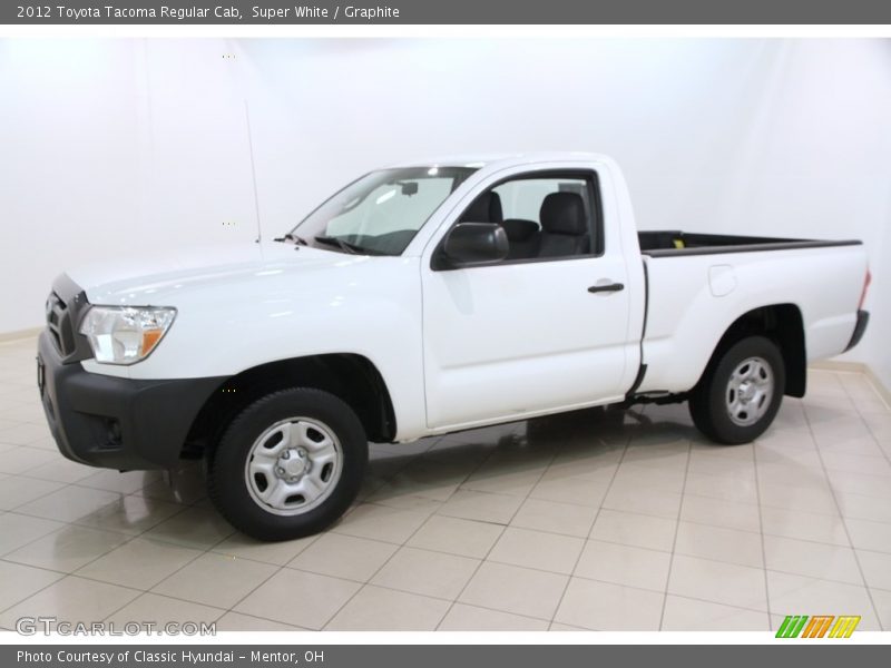 Front 3/4 View of 2012 Tacoma Regular Cab