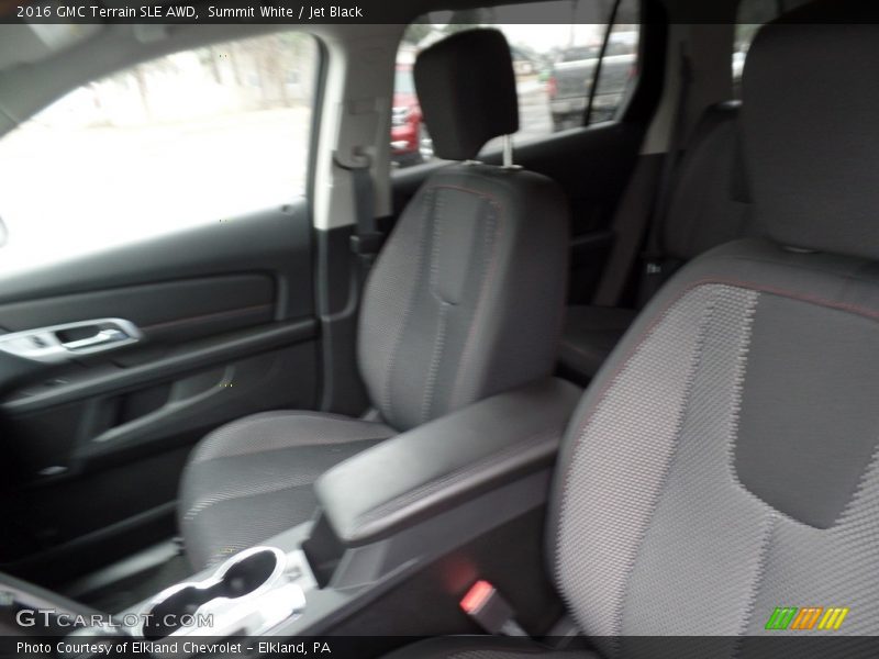 Summit White / Jet Black 2016 GMC Terrain SLE AWD