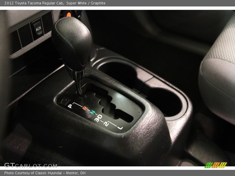 Super White / Graphite 2012 Toyota Tacoma Regular Cab