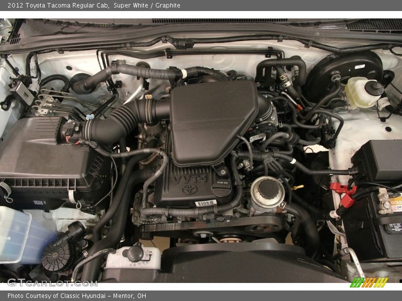 Super White / Graphite 2012 Toyota Tacoma Regular Cab