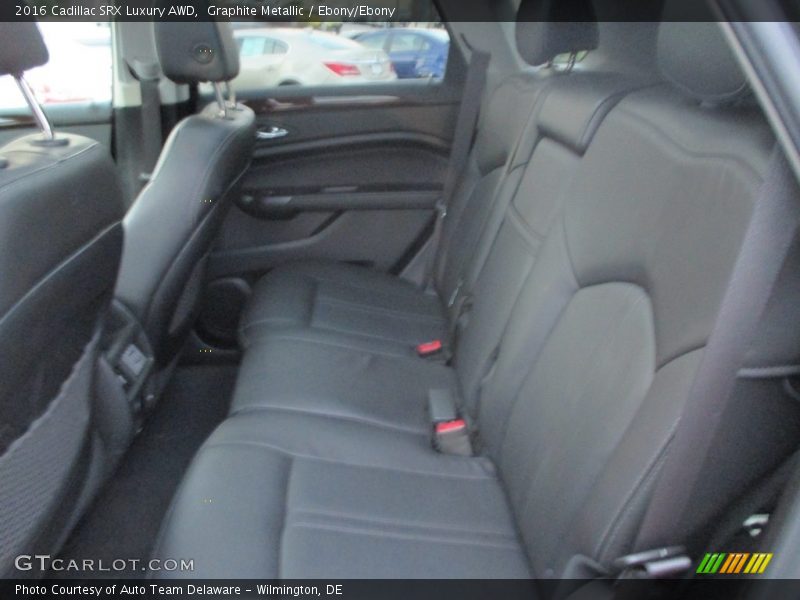 Graphite Metallic / Ebony/Ebony 2016 Cadillac SRX Luxury AWD