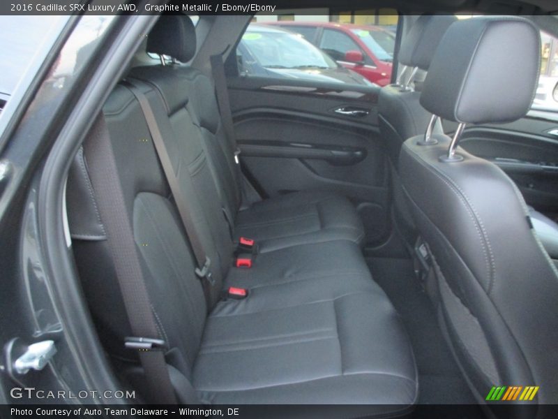 Graphite Metallic / Ebony/Ebony 2016 Cadillac SRX Luxury AWD
