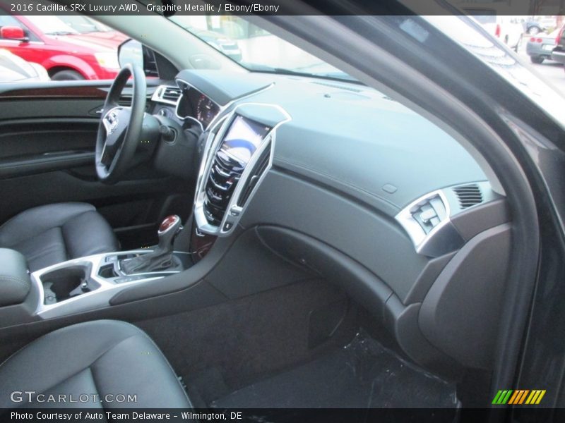 Graphite Metallic / Ebony/Ebony 2016 Cadillac SRX Luxury AWD