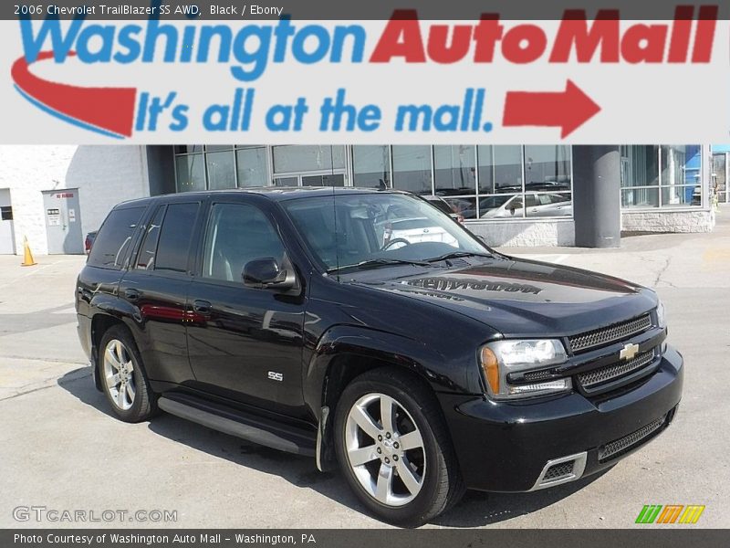 Black / Ebony 2006 Chevrolet TrailBlazer SS AWD