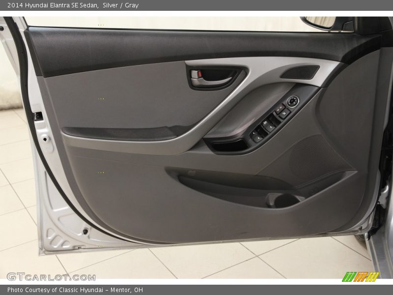 Silver / Gray 2014 Hyundai Elantra SE Sedan