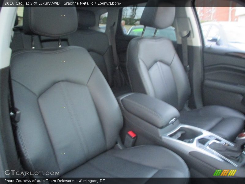 Graphite Metallic / Ebony/Ebony 2016 Cadillac SRX Luxury AWD