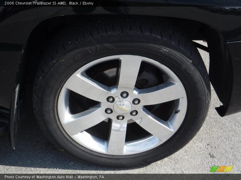 Black / Ebony 2006 Chevrolet TrailBlazer SS AWD