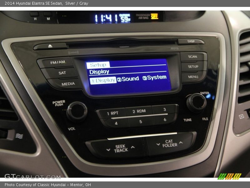 Silver / Gray 2014 Hyundai Elantra SE Sedan