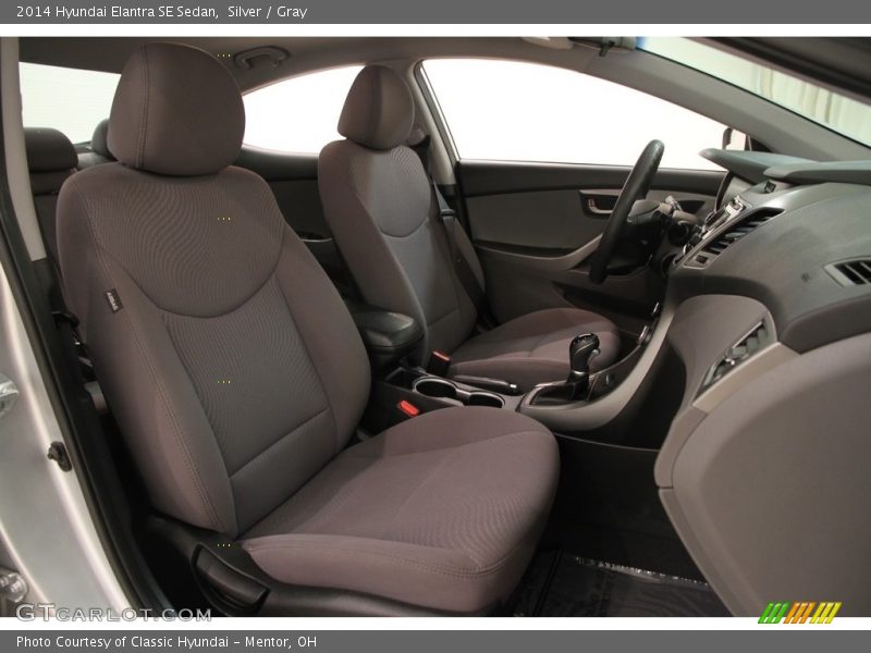 Silver / Gray 2014 Hyundai Elantra SE Sedan