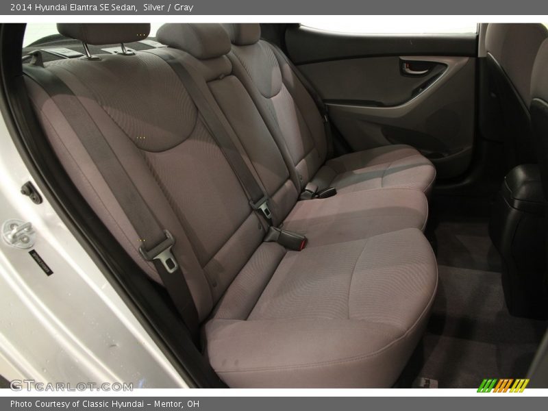 Silver / Gray 2014 Hyundai Elantra SE Sedan