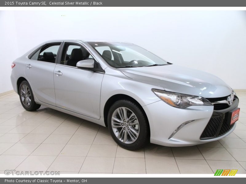 Celestial Silver Metallic / Black 2015 Toyota Camry SE