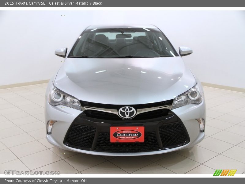 Celestial Silver Metallic / Black 2015 Toyota Camry SE