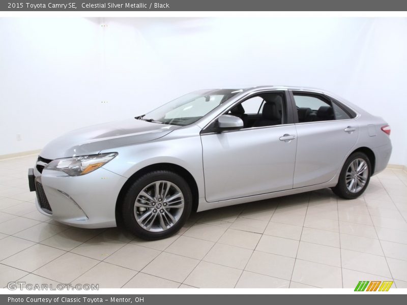 Celestial Silver Metallic / Black 2015 Toyota Camry SE