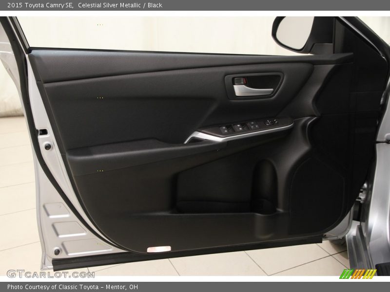 Celestial Silver Metallic / Black 2015 Toyota Camry SE