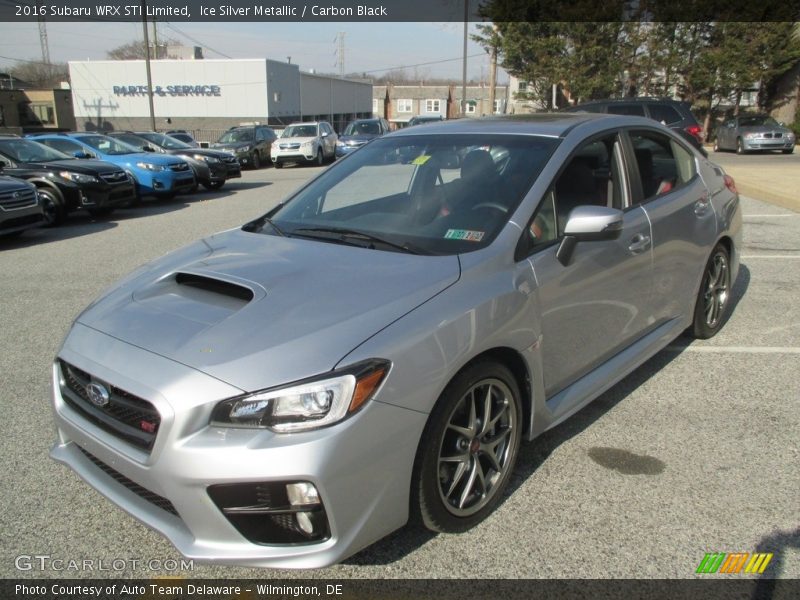 Front 3/4 View of 2016 WRX STI Limited