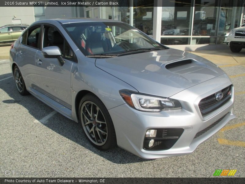 Front 3/4 View of 2016 WRX STI Limited