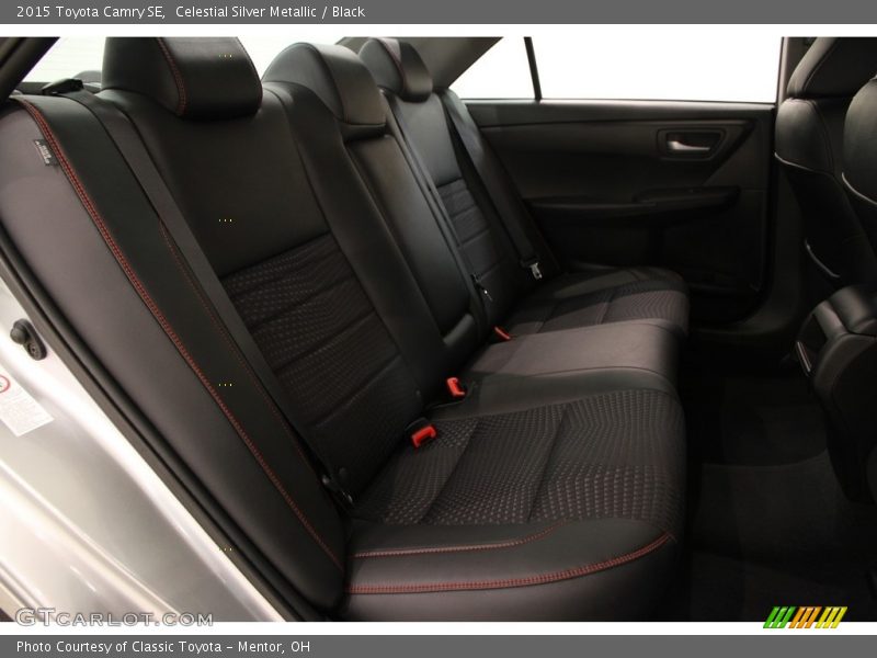 Celestial Silver Metallic / Black 2015 Toyota Camry SE