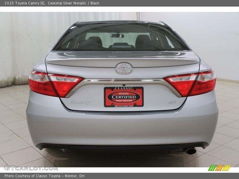Celestial Silver Metallic / Black 2015 Toyota Camry SE