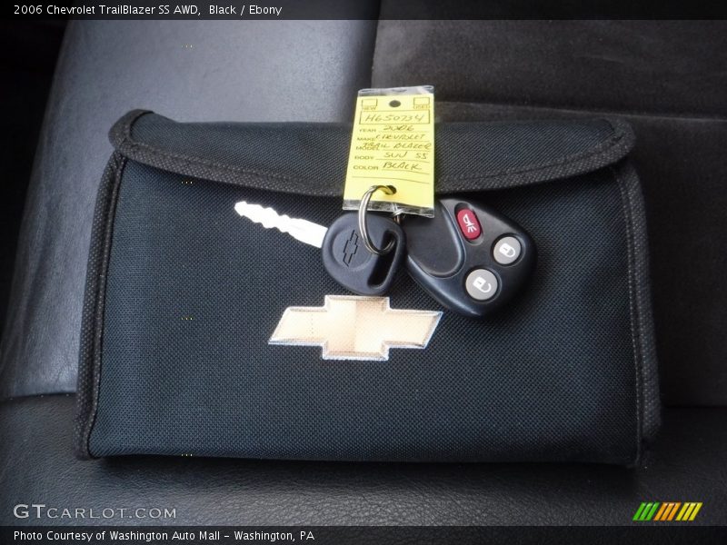 Black / Ebony 2006 Chevrolet TrailBlazer SS AWD
