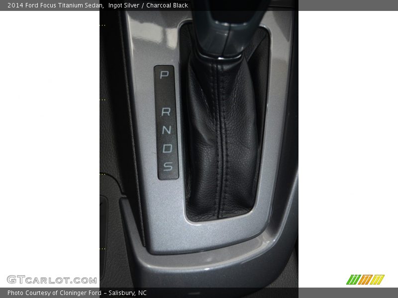 Ingot Silver / Charcoal Black 2014 Ford Focus Titanium Sedan