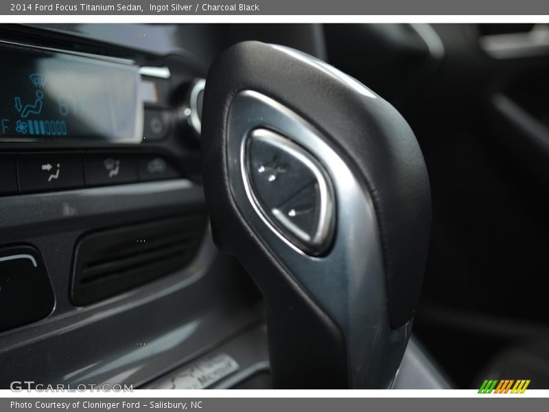 Ingot Silver / Charcoal Black 2014 Ford Focus Titanium Sedan