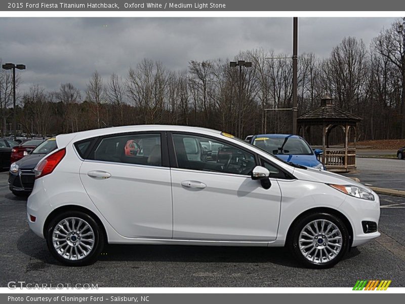  2015 Fiesta Titanium Hatchback Oxford White