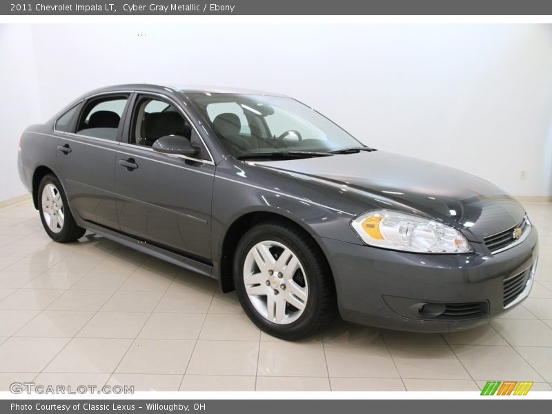 Cyber Gray Metallic / Ebony 2011 Chevrolet Impala LT