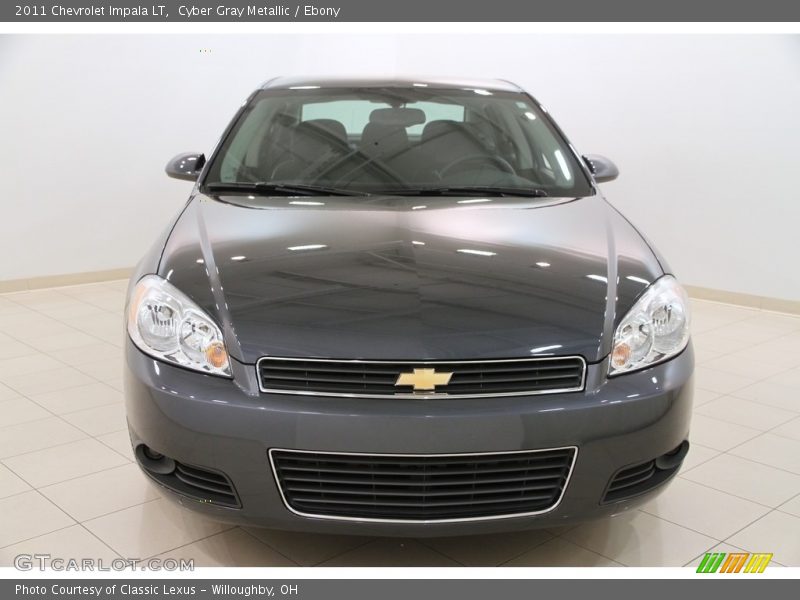 Cyber Gray Metallic / Ebony 2011 Chevrolet Impala LT