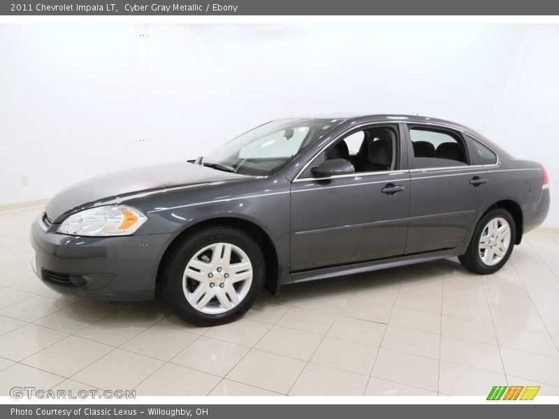 Cyber Gray Metallic / Ebony 2011 Chevrolet Impala LT