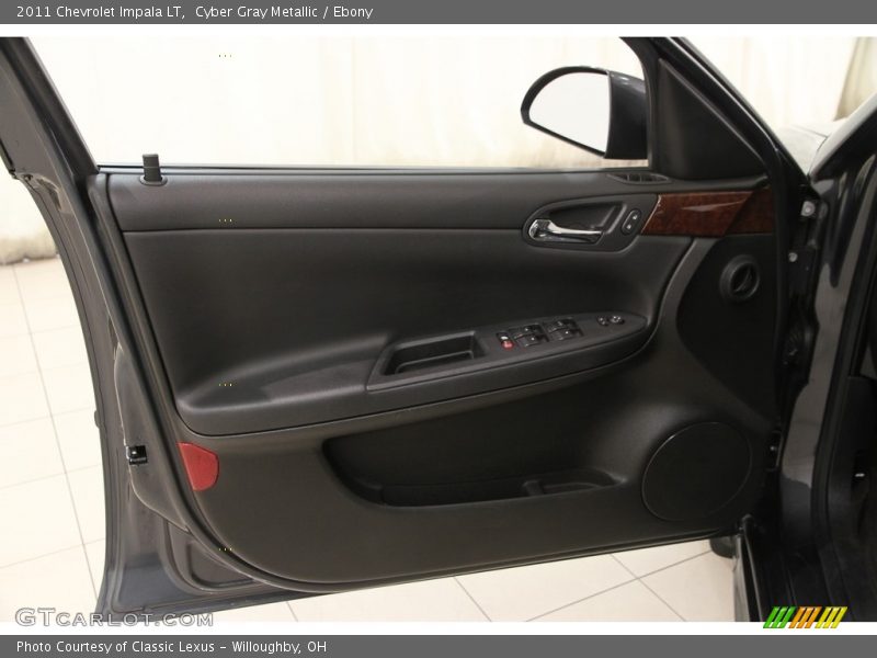 Cyber Gray Metallic / Ebony 2011 Chevrolet Impala LT